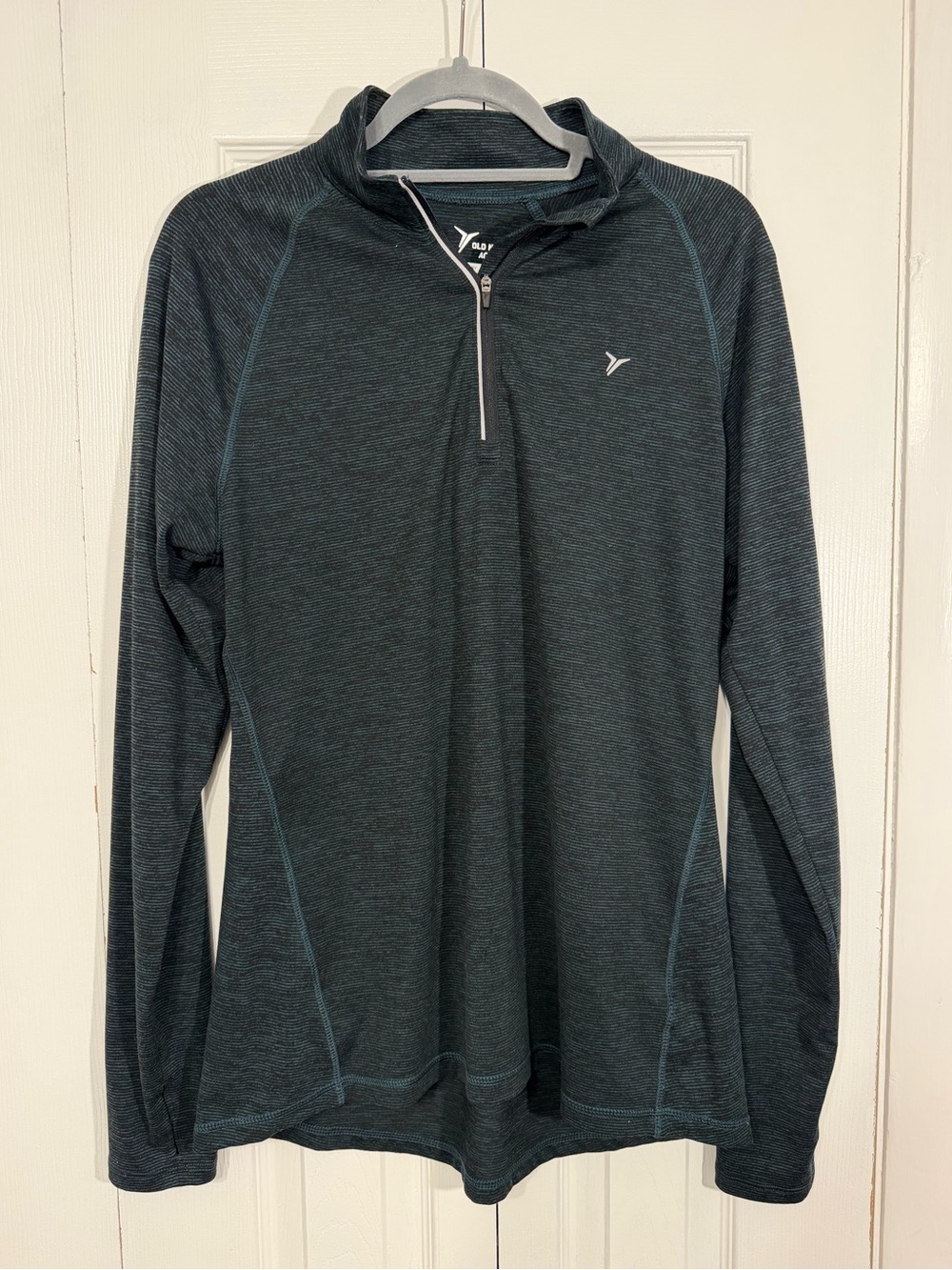 Old Navy Active Go-Dry Quarter Zip Large Green